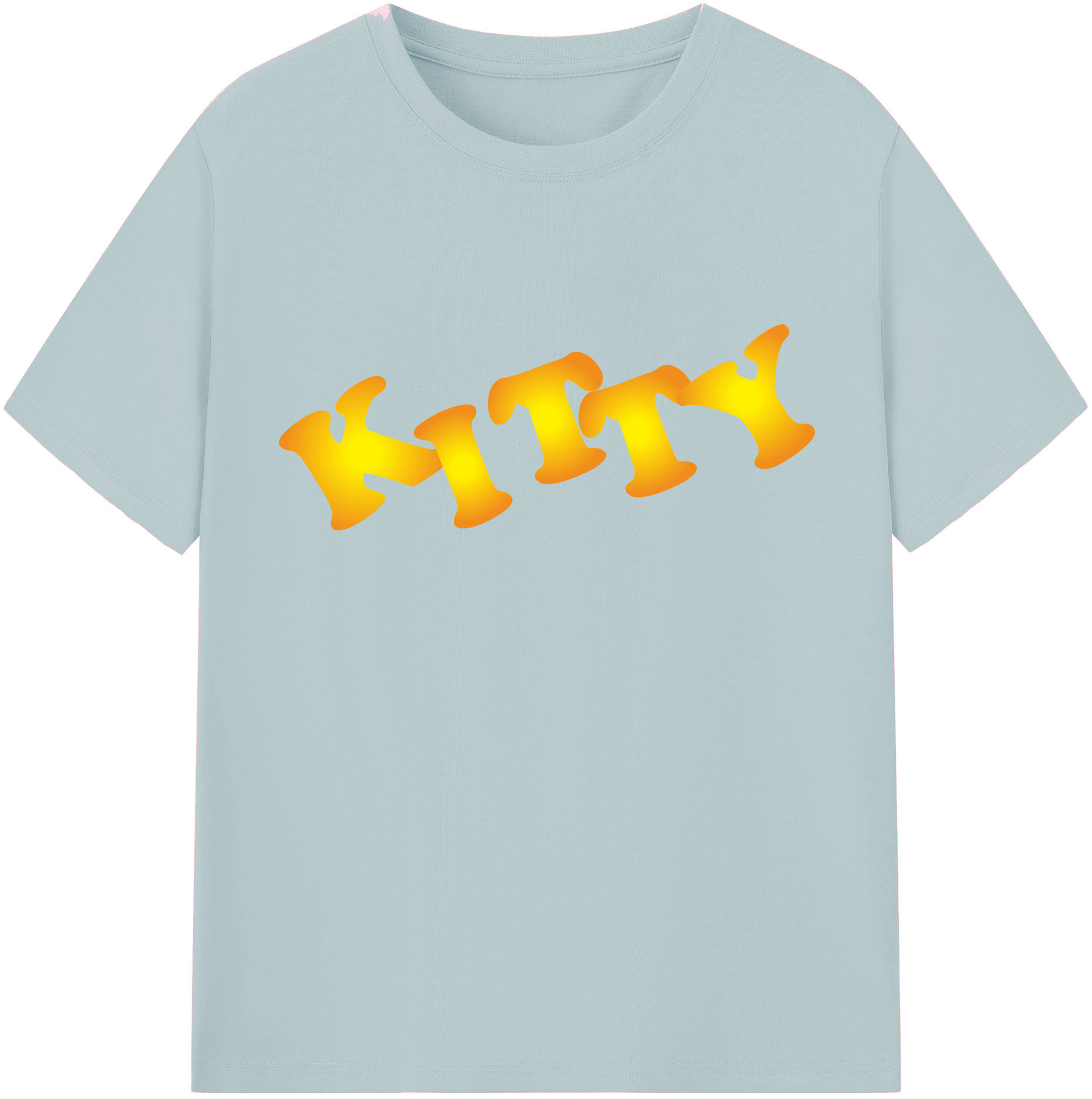 （画像用） Hello Kitty ハローキティ 綿100％半袖Tシャツ（フロントプリント）